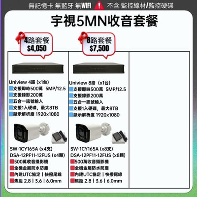 Uniview 宇視｜同軸主機7