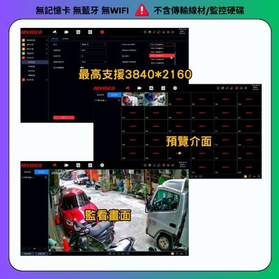 NVR 網路型主機｜800萬3