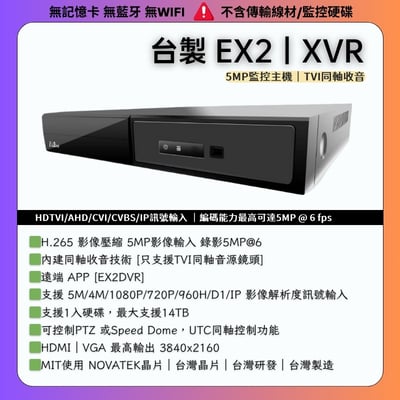 EX2 同軸主機｜TVI收音1