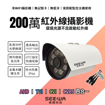 200萬｜同軸｜紅外槍型1