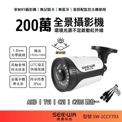 200萬｜同軸｜紅外一體全景1