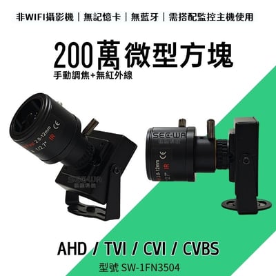 200萬｜同軸｜微型變焦1