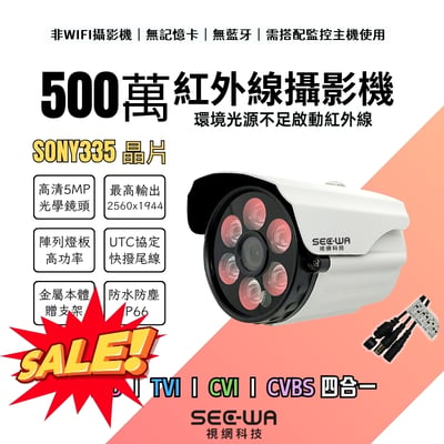 [出清特價] 500萬 槍型紅外｜SONY3351