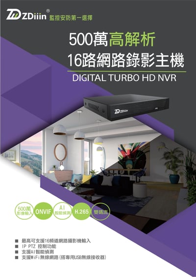 ZDIIIN 網路型主機｜NVR4