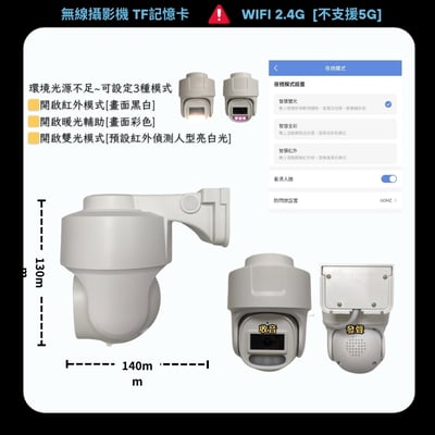 WIFI 3MP｜室外PTZ2