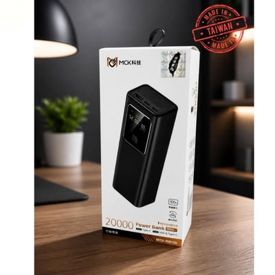 [MCK] 台灣製造 NB100 100W電量功率顯示行動電源20000mah 大容量行動電源 快充行動電源2