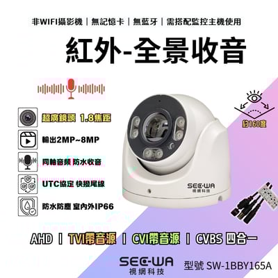 同軸收音｜紅外半球全景1