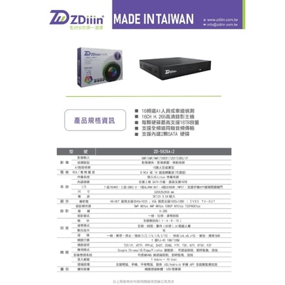 ZDIIIN 同軸主機｜TVI收音4