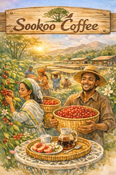 《四季花果系列：衣索比亞 古吉/蒂瑪Tima 🍹春光花露🌹歐規 極致水洗咖啡》9