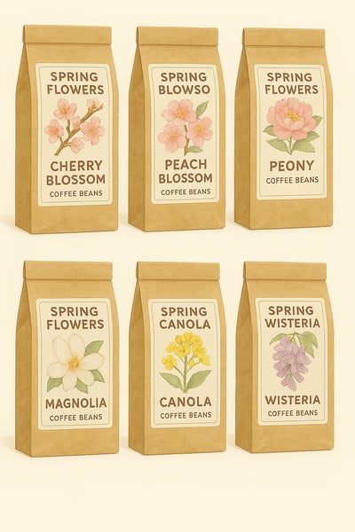 百寶箱｜熱銷款精選500克小包裝咖啡生豆專區 (花開富貴)3