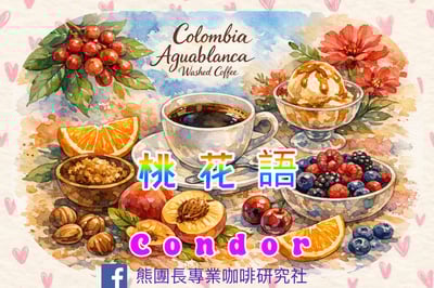 《極致品味系列：哥倫比亞 薇拉省/阿瓜布蘭卡 🍑桃花語🌺 特色水洗咖啡》1