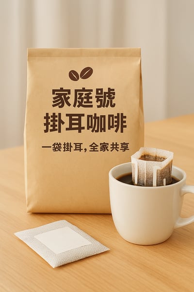 家庭號濾掛咖啡｜比熊嚴選精緻濾掛咖啡40入2