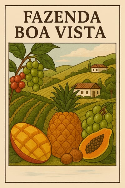 《老巴傳奇咖啡：巴西 米納斯吉拉斯州 好望角莊園 Acaia 阿卡依 珍稀品種 蜜處理咖啡：🌞陽光蜜果🍬》6