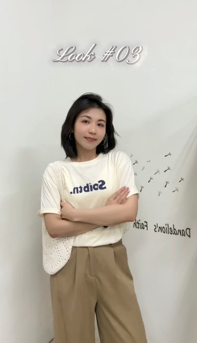 現貨 韓系夏季涼感簡約棉T 影片款款 男女裝 情侶裝6