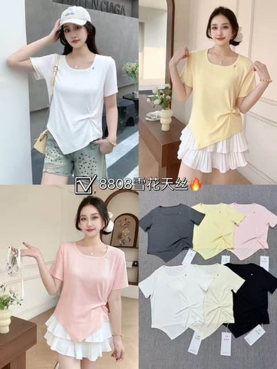 🤍 Daily wear | 韓系精品雪花棉上衣4