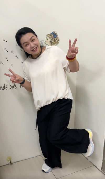 現貨 新中式天絲棉彈力寬口褲 梅花結款1