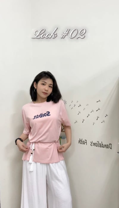 現貨 韓系夏季涼感簡約棉T 影片款款 男女裝 情侶裝4