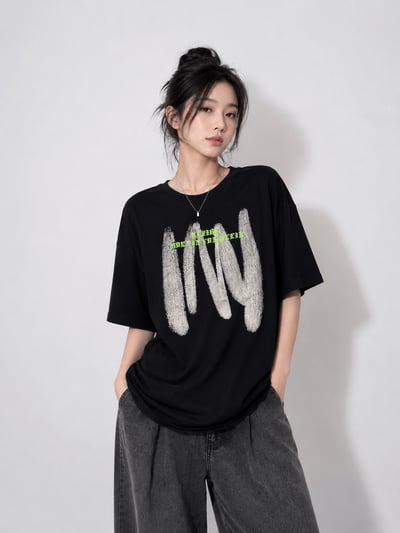 韓系撞色時尚感上衣1