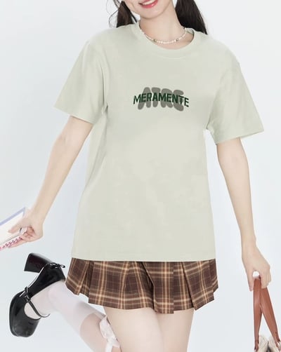 現貨 夏季韓系簡約 T恤 男女裝 情侶裝5