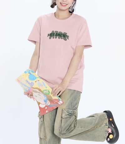 現貨 夏季韓系簡約 T恤 男女裝 情侶裝6