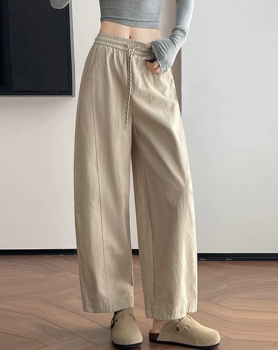 Ice Silk Cloud Curve Pants｜冰絲雲朵彎刀褲❄️1