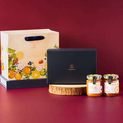jammm果醬｜2026 中秋節禮盒-2入裝｜世界金牌得獎款｜附節慶封套.提袋｜中秋節/企業贈禮/伴手禮4