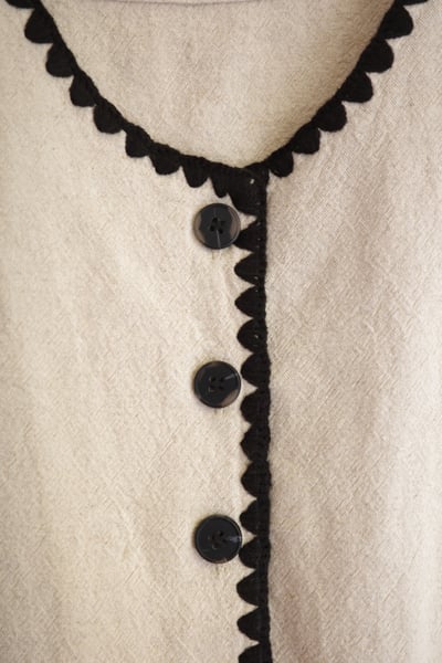 𓏭三角花邊開襟背心20