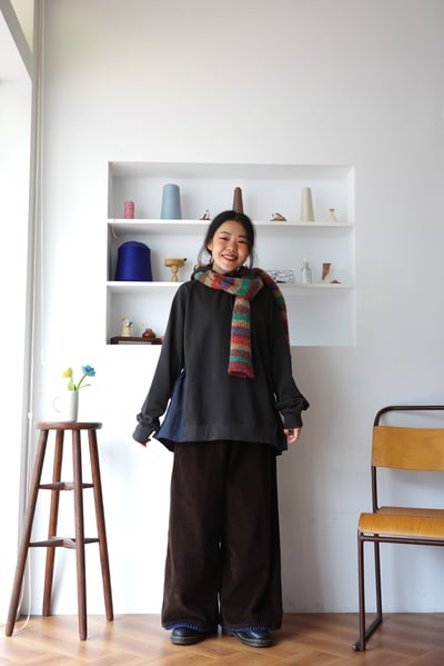 𓏭兩側拼接可調腰身連帽上衣10