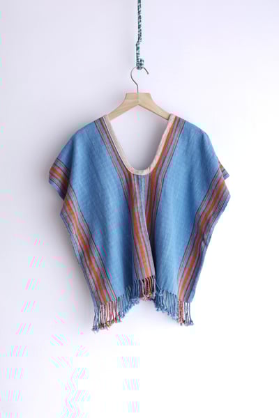 𓏭手織布流蘇Ｕ領四方衣20