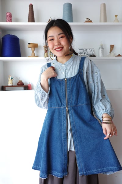 𓏭雙向拉鏈前後兩穿吊帶背心4