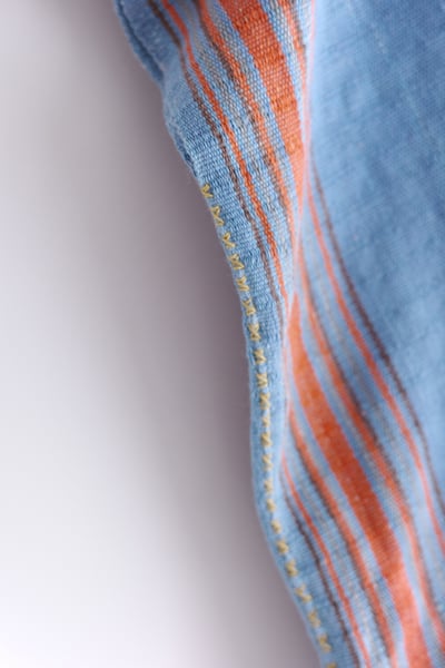 𓏭手織布流蘇Ｕ領四方衣25