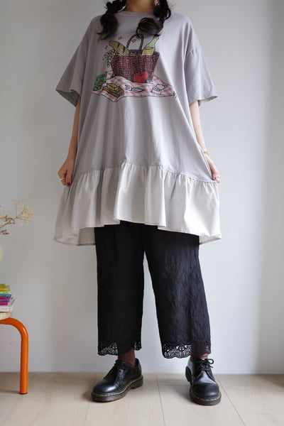 𓏭花邊蕾絲刺繡長襯褲14