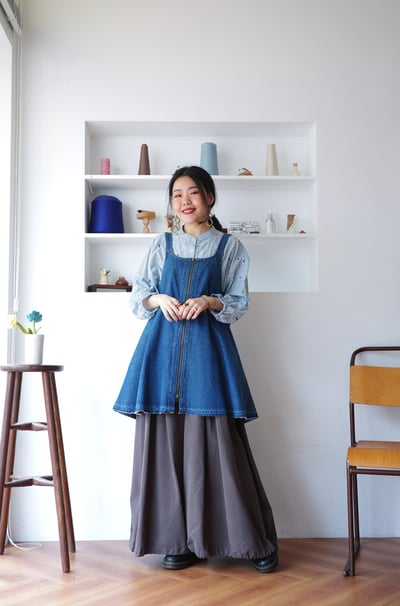 𓏭雙向拉鏈前後兩穿吊帶背心6