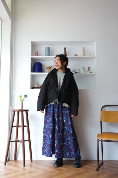 𓏭油畫塗鴉腰線剪裁洋裝5