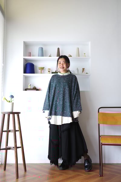 𓏭不規則拼接流蘇裙4