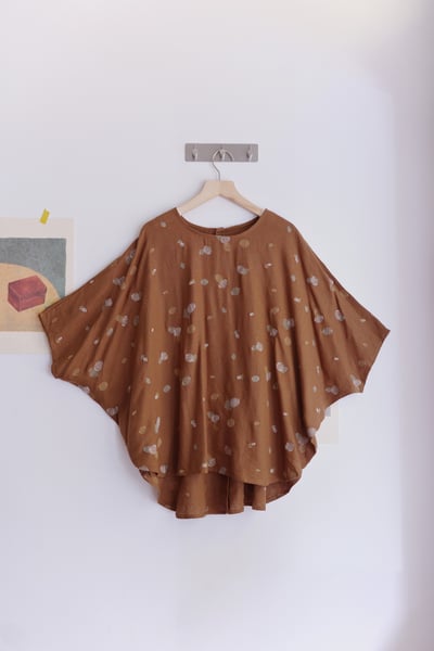 木漏日小織點刺繡鬆身上衣24