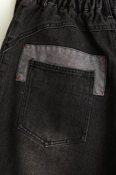 𓏭立體版型刷色雙扣丹寧褲21