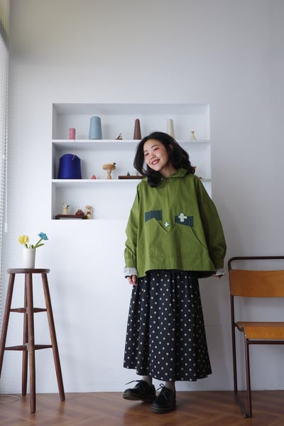 𓏭雙面穿光澤感圓裙13