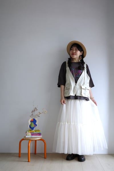 𓏭口袋多多吊帶工裝背心10