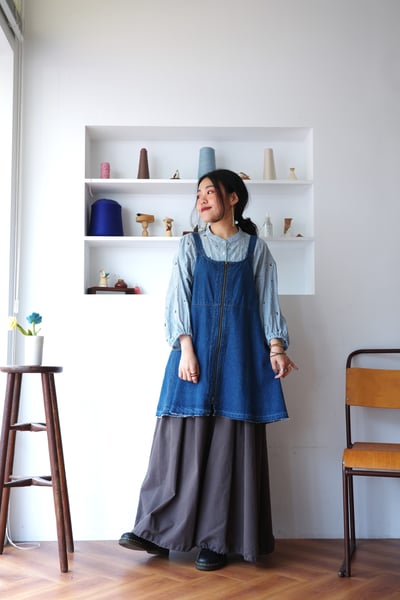 𓏭雙向拉鏈前後兩穿吊帶背心10