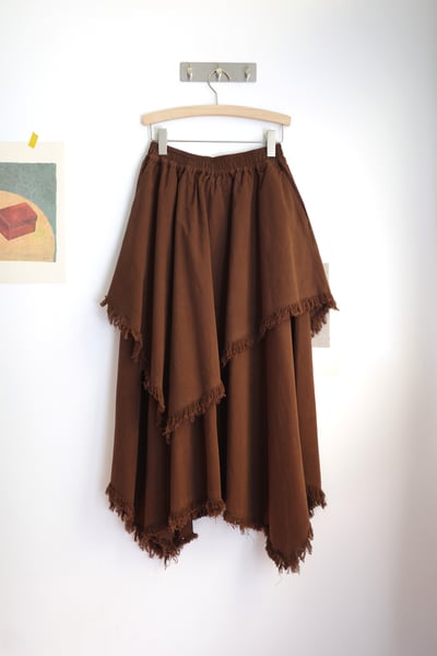 𓏭不規則拼接流蘇裙21