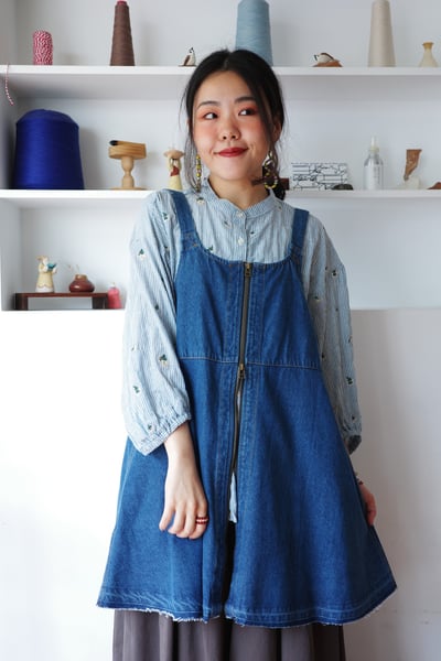 𓏭雙向拉鏈前後兩穿吊帶背心8