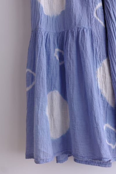 𓏭波點手染層次拼接寬褲9