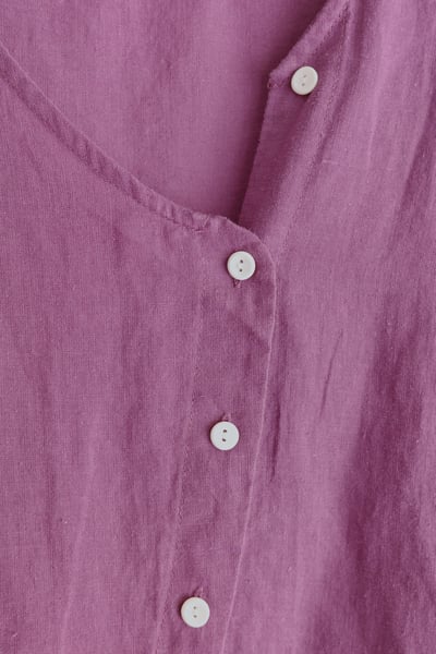 斜扣不對稱下擺抽鬚開襟背心25