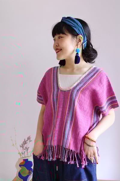 二重紗手工髮帶11