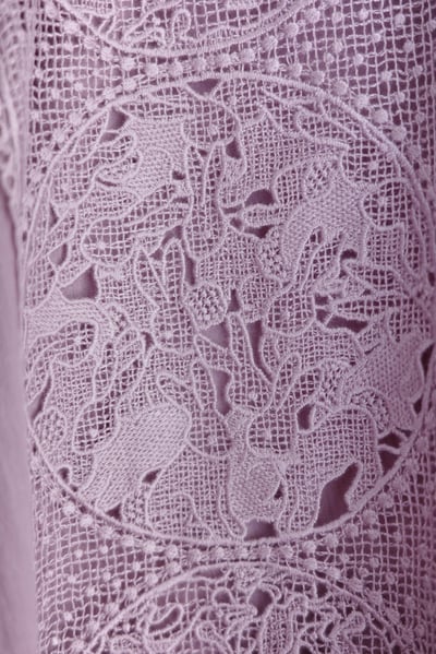 兔子企鵝精緻蕾絲刺繡罩衫上衣25