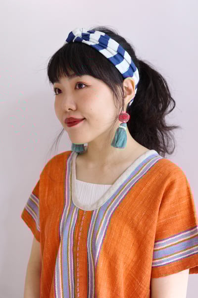 二重紗手工髮帶9