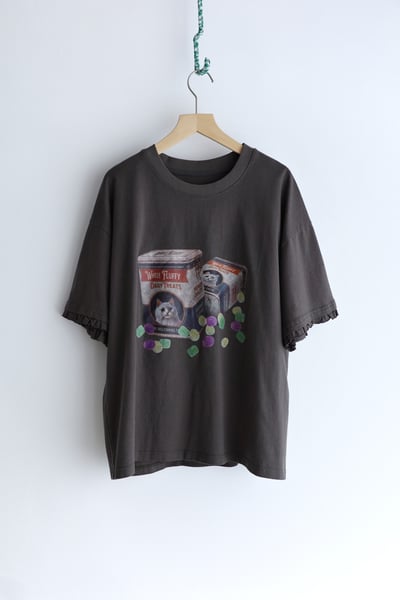 𓏭貓貓狗狗點心木耳袖口Ｔ-shirt20
