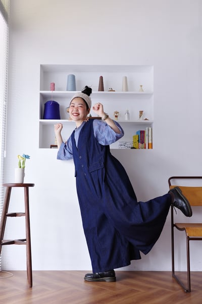 凹凸格織紋清透簡約上衣5