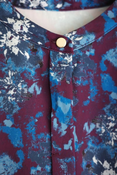 𓏭油畫塗鴉腰線剪裁洋裝21